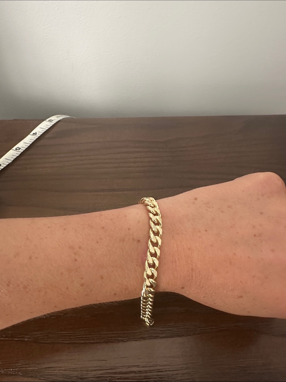 Melinda Maria Gold Curb Link Bracelet